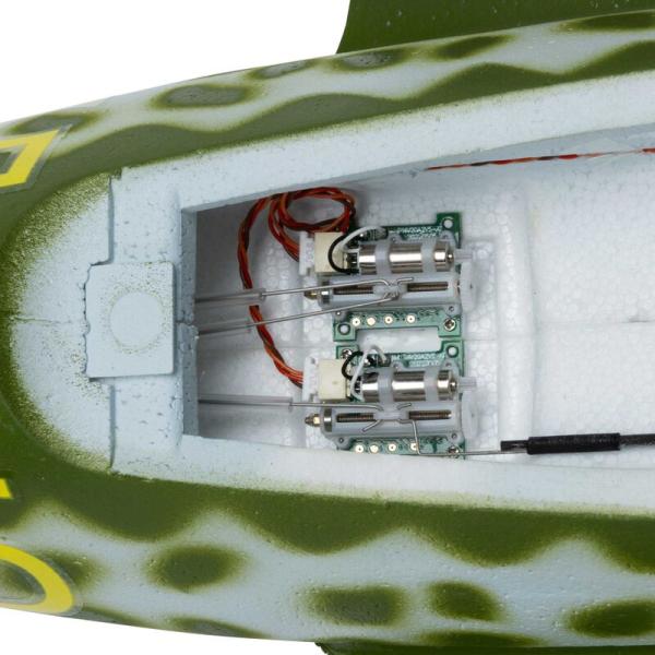 E-flite UMX Me 262 30mm EDF Jet Micro RC-Flugzeug BNF Basic with AS3X and SAFE Select 660mm - EFLU31050