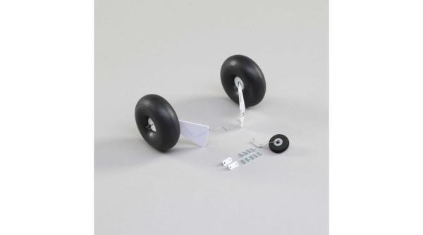E-flite Landing gear set w/float wire, screws: UMX Timber - EFLU3954