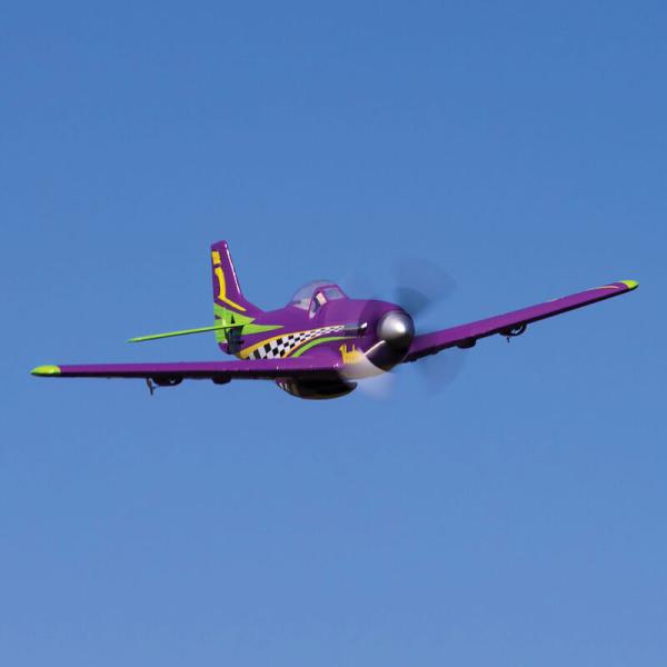 E-flite UMX P-51 Voodoo Mini RC-Flugzeug Spannweite: 493mm BNF - EFLU4350