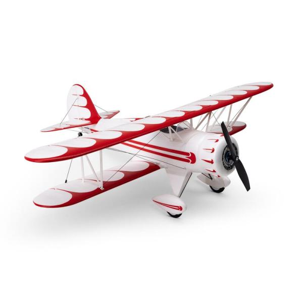 E-flite UMX WACO BNF Basic Micro RC-Flugzeug with AS3X and SAFE Select White - EFLU53550