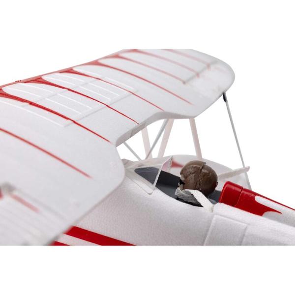 E-flite UMX WACO BNF Basic Micro RC-Flugzeug with AS3X and SAFE Select White - EFLU53550