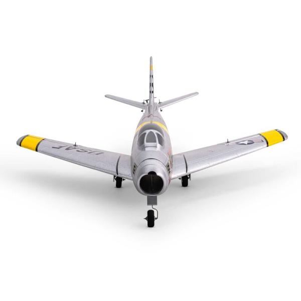 E-flite UMX F-86 Sabre 30mm EDF Jet Micro RC-Flugzeug BNF Basic with AS3X and SAFE Select - EFLU7050