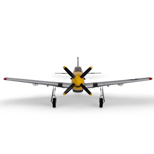 E-flite UMX P-51D Mustang “Detroit Miss” Micro RC-Flugzeug BNF Basic with AS3X and SAFE Select - EFLU7350