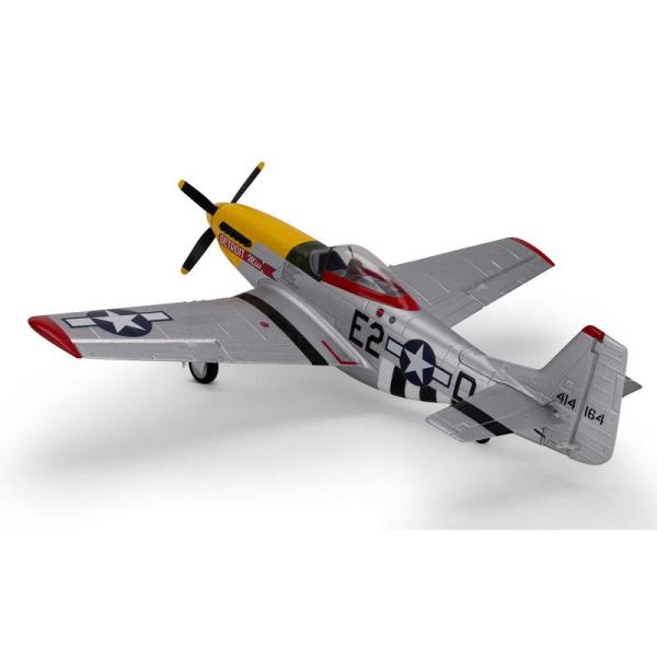 E-flite UMX P-51D Mustang “Detroit Miss” Micro RC-Flugzeug BNF Basic with AS3X and SAFE Select - EFLU7350