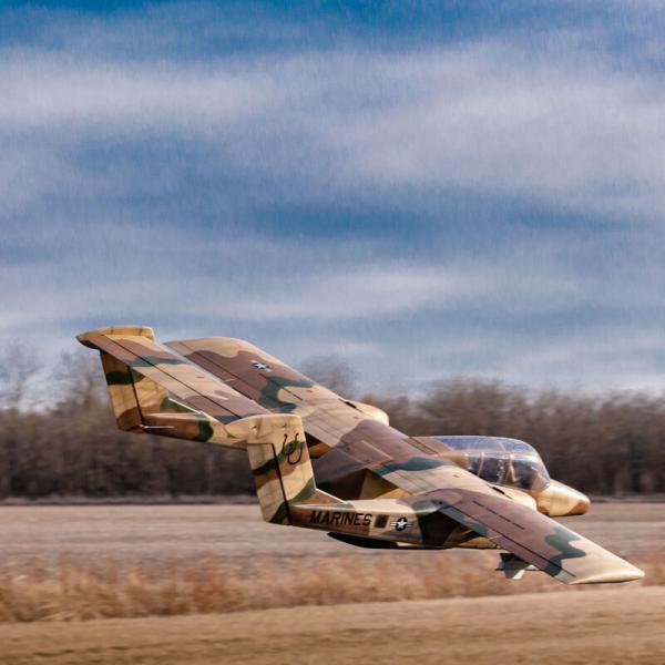 Hangar9 OV-10 Bronco 30cc ARF, Spannweite: 276cm Scale RC-Flugzeug - HAN4670