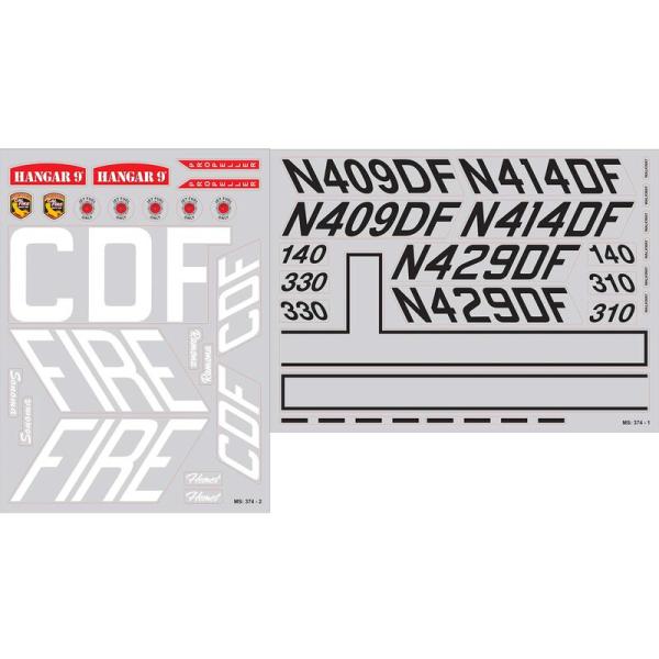 Hangar9 Decal Sheet: OV-10 Bronco 20cc - HAN505521