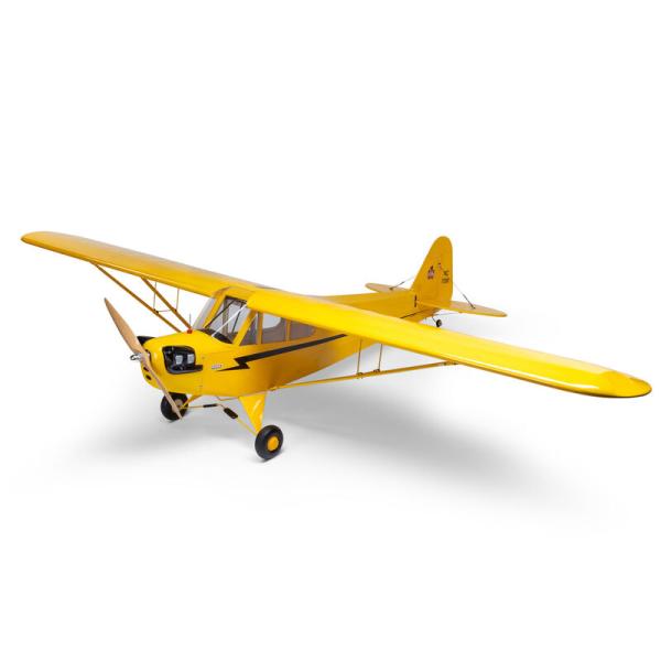 Hangar9 J-3 Cub 10cc Holz RC-Flugmodell mit Elektroantrieb PNP, Spannweite:2096mm - HAN5175