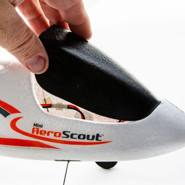 Hobbyzone Mini AeroScout RTF Anfänger RC-Flugzeug Spannweite: 770mm - HBZ5700