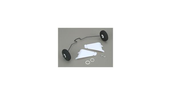 Hobbyzone Super Cub Fahrwerk m. Bereifung - HBZ7106