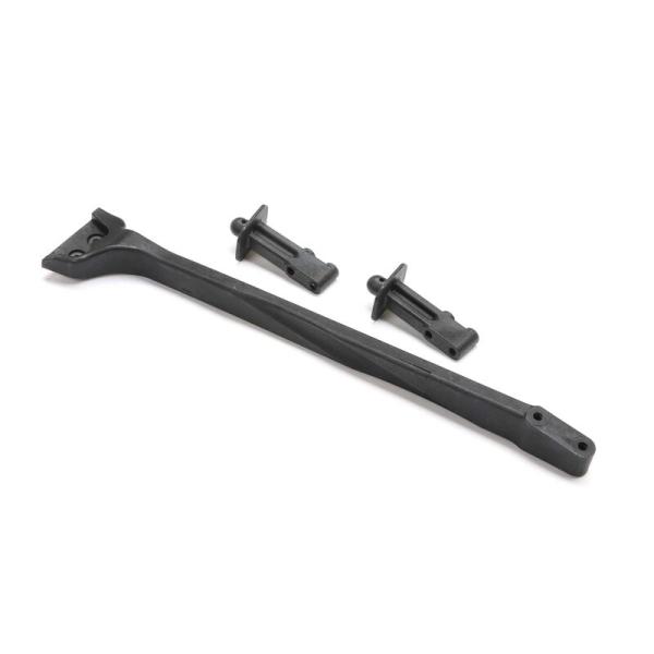 Losi Rear Chassis Brace Front Body Posts: 8XTE - LOS-1436