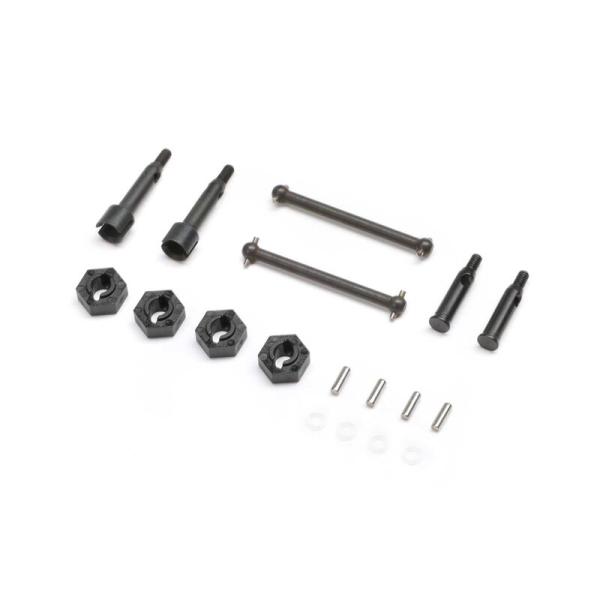 Losi Drive Shafts Axles Wheel Hexes: Micro-B - LOS-1764
