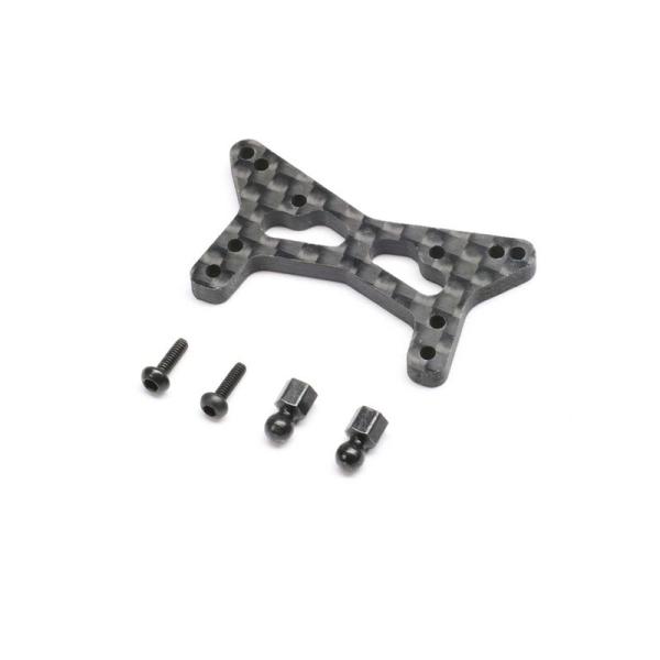 Losi Carbon Front Shock Tower: Micro-B - LOS-1981