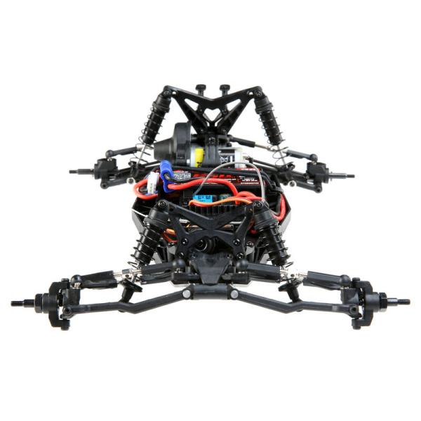 Losi Mini-B, Brushed, RTR: 1/16 2WD Buggy, Yellow/White - LOS01016T3