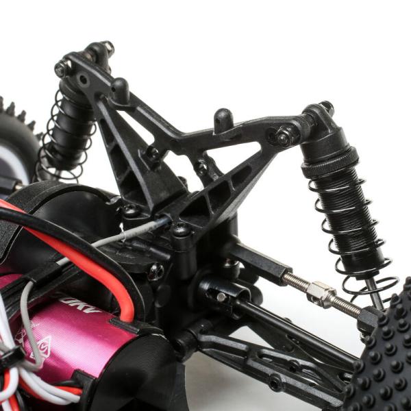 Losi Mini-T 2.0 2WD Stadium Truck Brushless RTR rot RC-Truck 1:18 - LOS01019T1