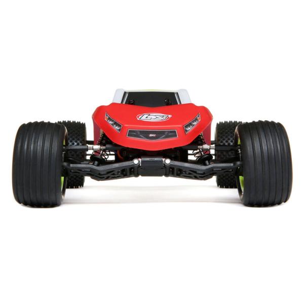 Losi Mini-T 2.0 2WD Stadium Truck Brushless RTR rot RC-Truck 1:18 - LOS01019T1