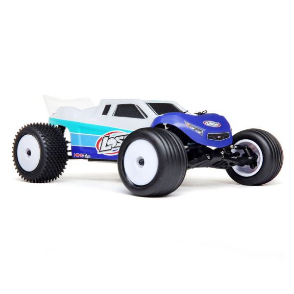 Losi Mini-T 2.0 2WD Stadium Truck brushless RTR RC-Truck 1:18 blau - LOS01019T2