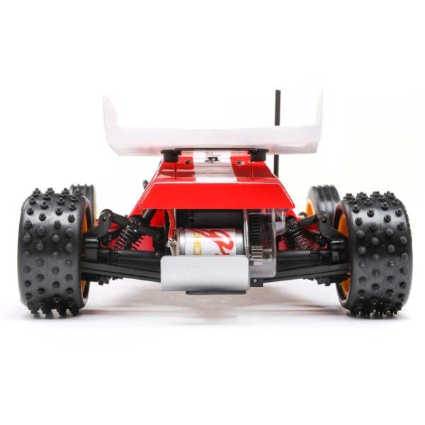 Losi 1/16 Mini JRX2 RC-Auto 2WD Buggy Brushed RTR, Red - LOS01020T1