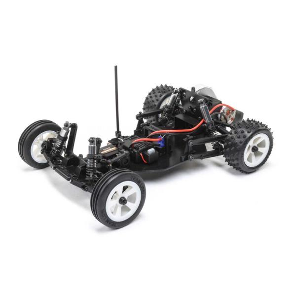 Losi 1/16 Mini JRX2 RC-Auto 2WD Buggy Brushed RTR, Red - LOS01020T1