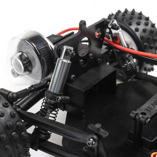 Losi 1/16 Mini JRX2 RC-Auto 2WD Buggy Brushed RTR, Red - LOS01020T1