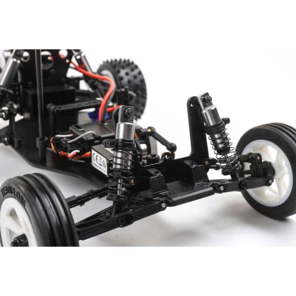 Losi 1/16 Mini JRX2 RC-Auto 2WD Buggy Brushed RTR, Blue - LOS01020T2