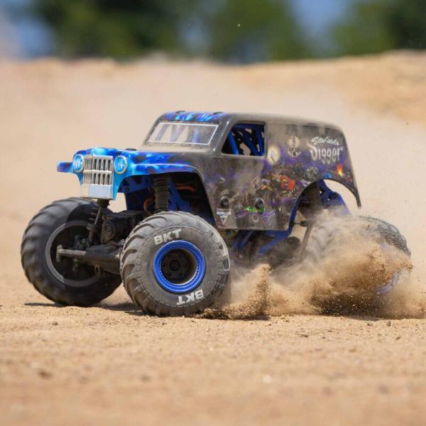 Losi 1/18 Mini LMT 4X4 Brushed Monster Truck Offroad RC-Car RTR Son-Uva Digger - LOS01026T2