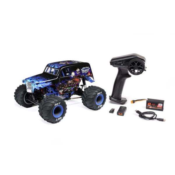 Losi 1/18 Mini LMT 4X4 Brushed Monster Truck Offroad RC-Car RTR Son-Uva Digger - LOS01026T2