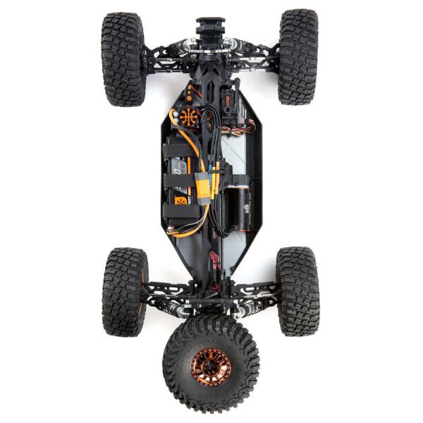 Losi Lasernut U4 Black, SMART ESC: 1/10 4WD RTR RC-Rockracer - LOS03028T2