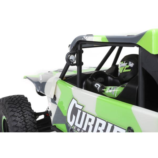 Losi Hammer Rey, 1/10 4WD Rock Racer RC-Car OIffroad RTR, Green/Gray - LOS03030T2