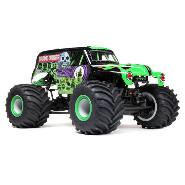 Losi LMT:4wd Solid Axle Monster Truck, Grave Digger:RTR RC-Monstertruck - LOS04021T1