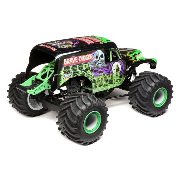 Losi LMT:4wd Solid Axle Monster Truck, Grave Digger:RTR RC-Monstertruck - LOS04021T1