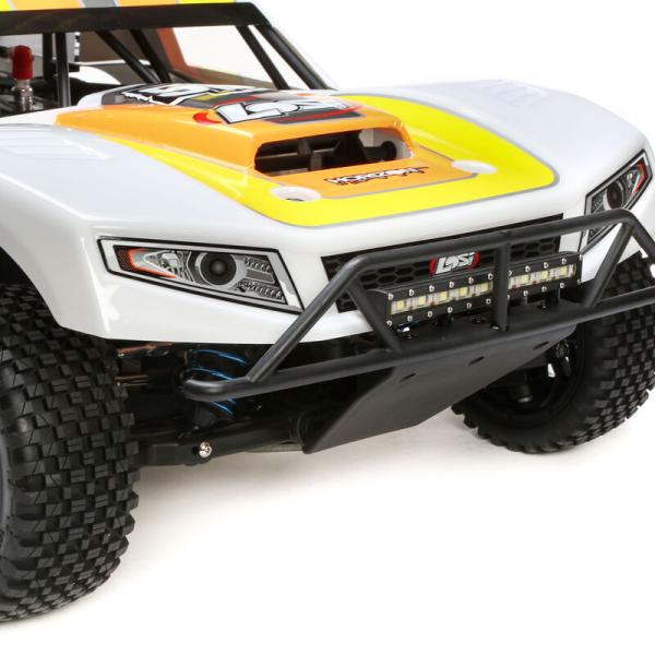 Losi 5IVE-T 2.0 V2: 1/5 4wd SCT Gas BND RC-Car Grau/Orange/Weiss - LOS05014V2T2