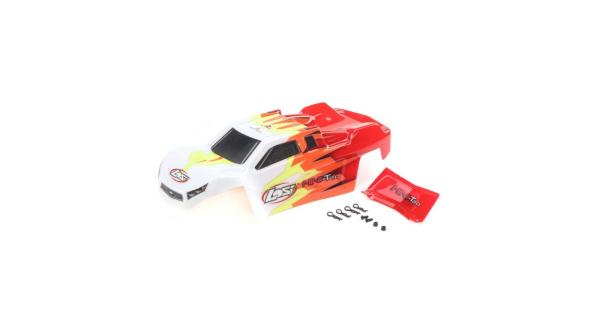 Losi Body, Red/White: Mini-T 2.0 - LOS210013