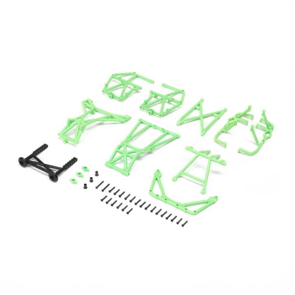 Losi Cage Set Complete Green: Mini LMT - LOS211049