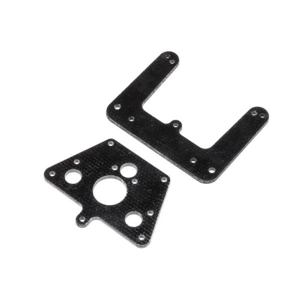 Losi Front & Rear Shock Towers: Mini JRX2 - LOS214024