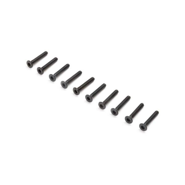 Losi Flat Head Screws M2x12mm (10) - LOS215003