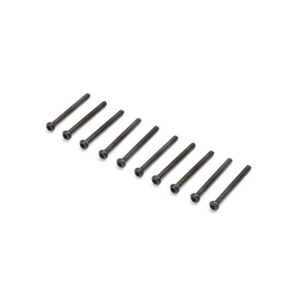 Losi Button Head Screws M2x20mm (10) - LOS215009