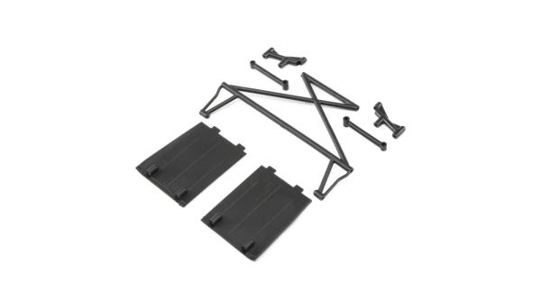 Losi RR Twr Sup,X-Bar,Mud Guards:RR - LOS230029