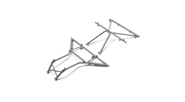 Losi Roll Cage, Roof, Front, Gray: Rock Rey - LOS230040