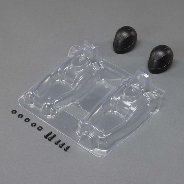 Losi Driver Panel & Helmets(2):RZRRey - LOS230109