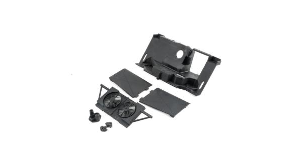 Losi Rear Bulkhead,Fan Panel, Mudguards: Baja Rey - LOS231005