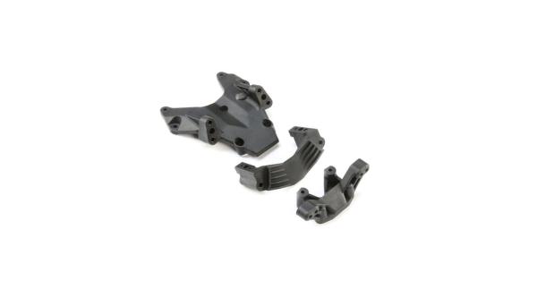 Losi Bulkhead, Camber Block & Servo Mount: 22S - LOS231045