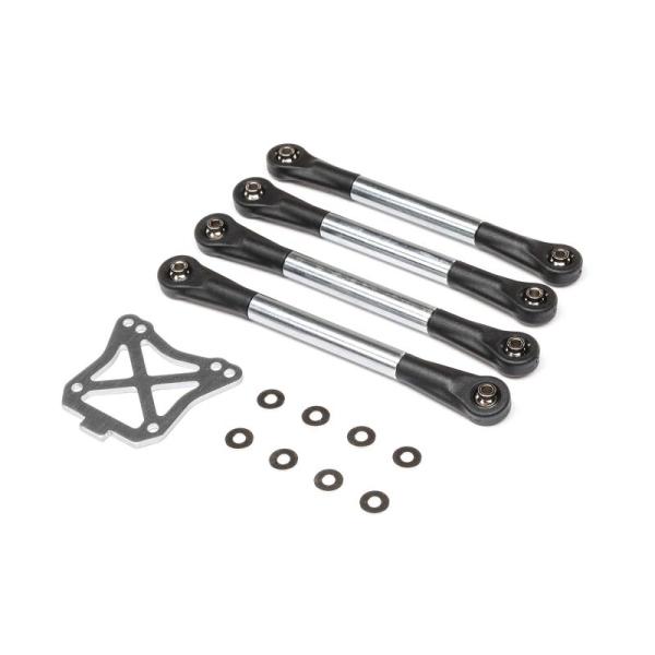 Losi RearToe Links(4),ToePlate: RZRRey - LOS231103