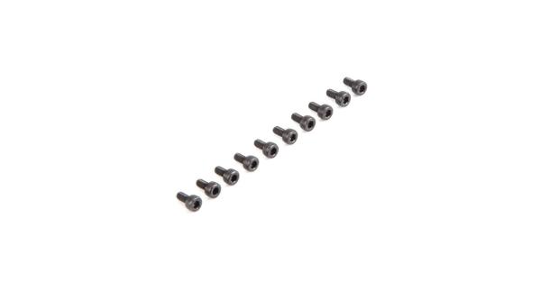 Losi Cap Head Screws M3 x 6mm (10) - LOS235003