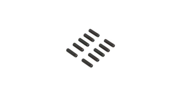 Losi Set Screws, M3 x 10mm Cup Point(10) - LOS235027