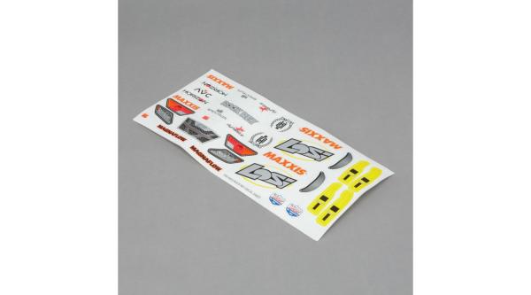Losi Flrsnt YellowDecalSheet:Rock Rey - LOS239001