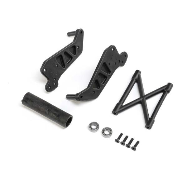 Losi Wheelie Bar Set, Black: LMT - LOS241052