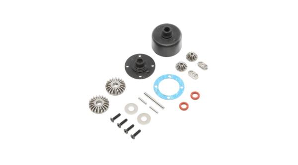 Losi Differential Geh�use und Kleinteile: 8 & 8T RTR - LOS242015