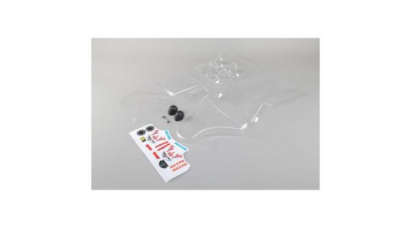 Losi Body Set m. Aufklberbogen, transparent : DBXL-E - LOS250018