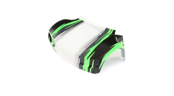 Losi Front Hood, Black: Super Baja Rey - LOS250026