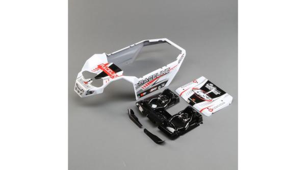 Losi Body Set, Raceline Wheels: SuperRockRey - LOS250037